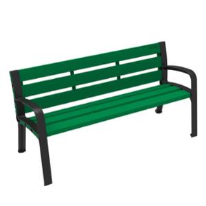 mažoji arhitektūra, ławka, polietylen