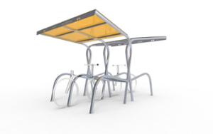 street furniture, double-sided, other, modular, bicycle stand, cycle rack, canopy, bicycle canopy, multiple stands