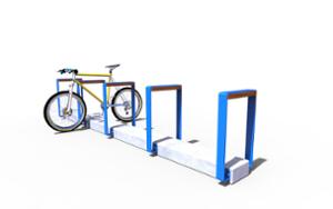 street furniture, concrete, smooth concrete, with bike frame protection, bicycle stand, cycle rack, multiple stands, free-standing