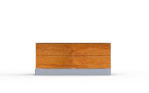 straatmeubilair, plantenbak, hout