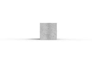 straatmeubilair, bank, beton, glad beton, dubbelzijdig, muurbevestiging, houten zitting