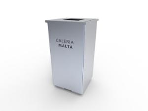 straatmeubilair, afvalbakken, logo, veiligheids-asbak
