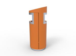 straatmeubilair, afvalbakken, overkapping dak, logo, veiligheids-asbak, accessoires