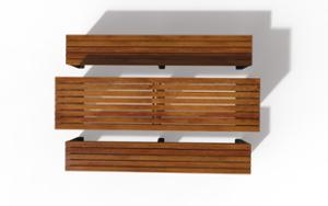 straatmeubilair, bank, picknick set, houten zitting, tafel