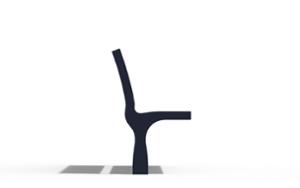 straatmeubilair, zitbanken, houten rugleuning, houten zitting