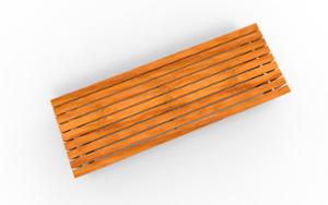 straatmeubilair, bank, verlichting, houten zitting