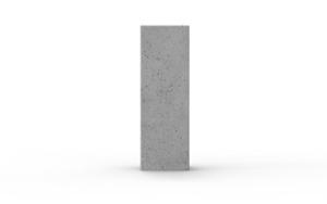 straatmeubilair, afvalbakken, beton, glad beton