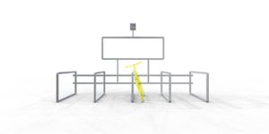 straatmeubilair, fietsenrek, logo, gemakkelijke installatie, fietsenrekken, meerdere stands