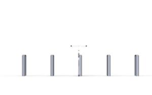 straatmeubilair, fietsenrek, rubber bescherming, met fietsenframe bescherming, fietsenrekken