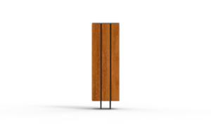straatmeubilair, afzetpalen, hout
