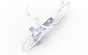 straatmeubilair, fietsenrek, logo, voor wiel, fietsenrekken