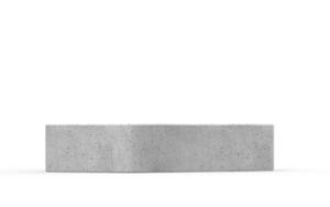 straatmeubilair, plantenbak, beton, glad beton