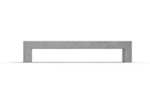 straatmeubilair, bank, beton, glad beton, betonnen zitting