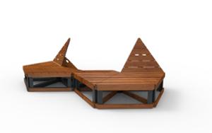 straatmeubilair, bank, zitbanken, leasure and rest, chaise longue, moduleerbaar