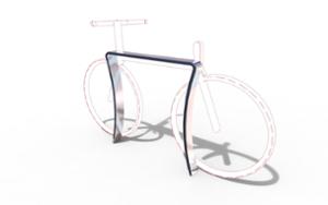 straatmeubilair, fietsenrek, rubber bescherming, met fietsenframe bescherming, fietsenrekken