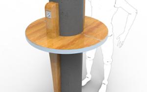 straatmeubilair, overige, 230v en/of usb aansluiting, wifi station, kleine tafel, tafel