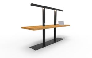 straatmeubilair, overige, 230v en/of usb aansluiting, verlichting, tafel, hoge tafel