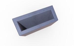 straatmeubilair, plantenbak, beton, glad beton