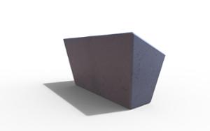 straatmeubilair, plantenbak, beton, glad beton
