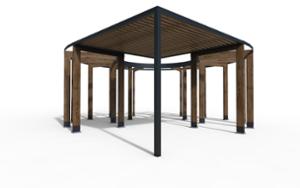 straatmeubilair, overige, moduleerbaar, pergola