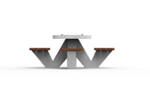 straatmeubilair, overige, beton, glad beton, tafel, schaken