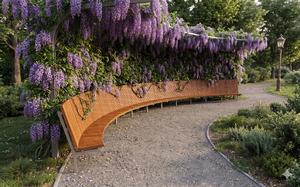 straatmeubilair, overige, pergola, gebogen, hek