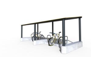 straatmeubilair, overige, fietsenrek, moduleerbaar, fietsenrekken, overkapping, fietsoverkapping, meerdere stands