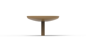 straatmeubilair, andere, stalen zitting, tafel