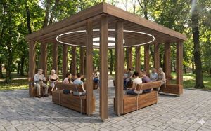straatmeubilair, overige, leasure and rest, pergola, soniczna tężnia solankowa/ tężnie, overkapping