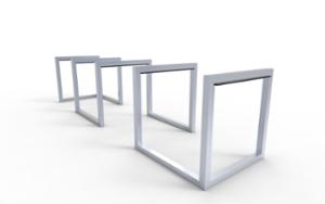 straatmeubilair, fietsenrek, rubber bescherming, gemakkelijke installatie, met fietsenframe bescherming, fietsenrekken, meerdere stands