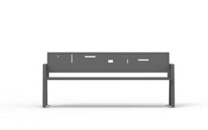 mobilier stradal, sezuturi, spatar din otel, cotiera, scaune din otel