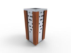 mobilier stradal, cos de gunoi