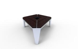 mobilier stradal, banca, scaune din lemn