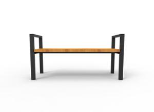 mobilier stradal, banca, logo, cotiera, scaune din lemn