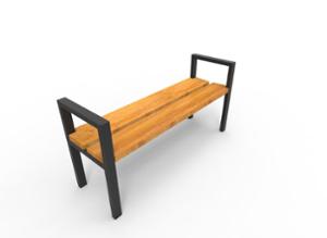 mobilier stradal, banca, logo, cotiera, scaune din lemn
