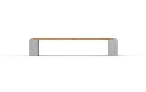 mobilier stradal, banca, beton, beton finisat, beton turnat, scaune din lemn