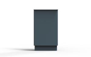 mobilier stradal, cos de gunoi, varsovia, scrumiera de siguranta, rectangular, segregare completa