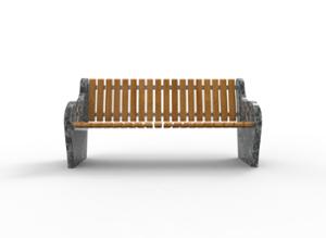 mobilier stradal, sezuturi, granit, logo, spatar din lemn, scaune din lemn