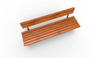 mobilier stradal, sezuturi, beton, beton finisat, partea de sus a zidului, spatar din lemn, scaune din lemn
