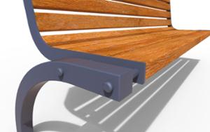 mobilier stradal, sezuturi, spatar din lemn, scaune din lemn