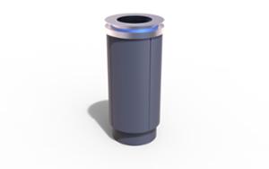 mobilier stradal, cos de gunoi