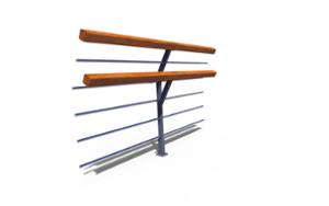 mobilier stradal, altele, bariera, gard