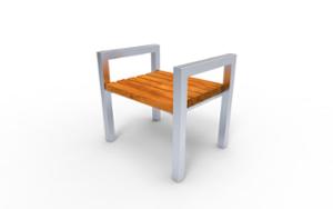 mobilier stradal, pentru o singura persoana, banca, cotiera, scaune din lemn
