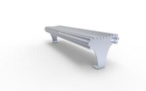 mobilier stradal, banca, scaune din otel
