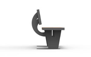 mobilier stradal, sezuturi, spatar din lemn, scaune din lemn