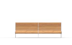 mobilier stradal, sezuturi, fata-dubla, logo, spatar din lemn, scaune din lemn, spatar inalt