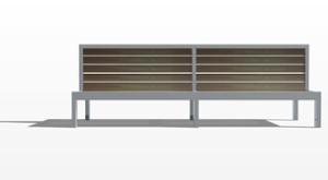 mobilier stradal, sezuturi, fata-dubla, logo, spatar din lemn, scaune din lemn, spatar inalt