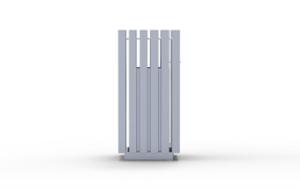 mobilier stradal, cos de gunoi, diafragma laterala