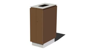 mobilier stradal, cos de gunoi, scrumiera de siguranta