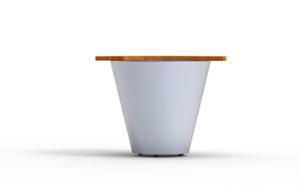 mobilier stradal, jardiniera, curbat, conic